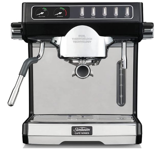 Sunbeam Café Series Duo Manual Espresso Coffee Machine